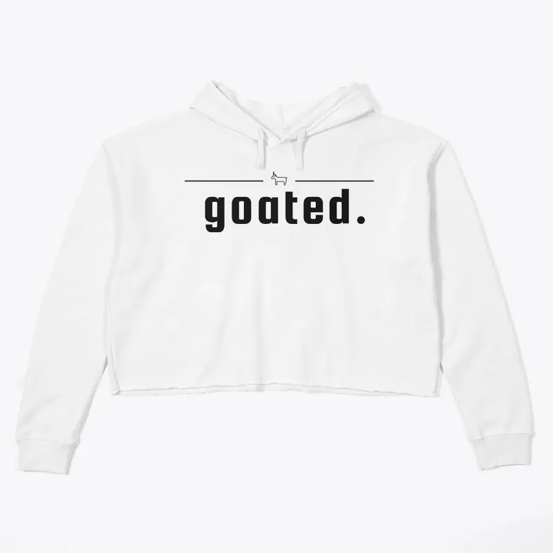 Goated Black Logo