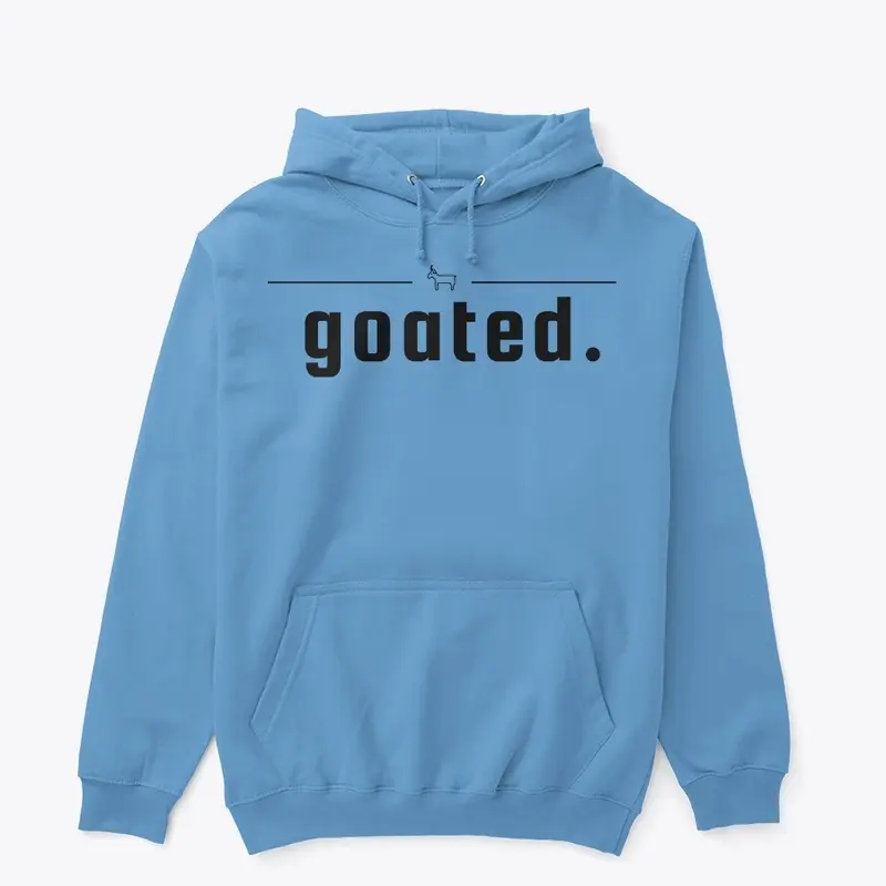 Goated Black Logo