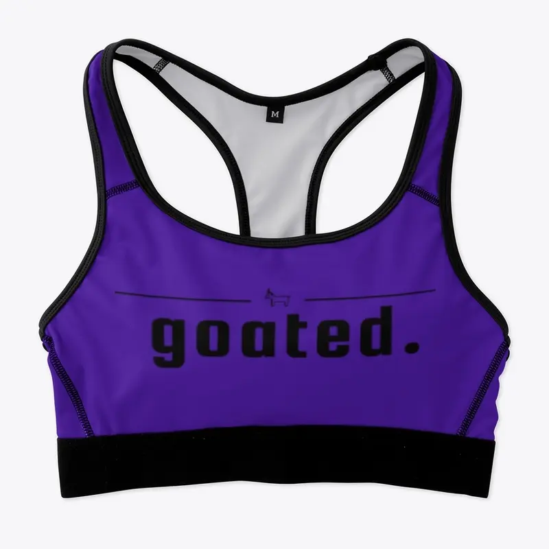 goated womens sports bra