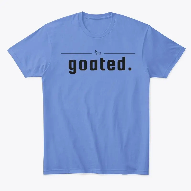 Goated Black Logo