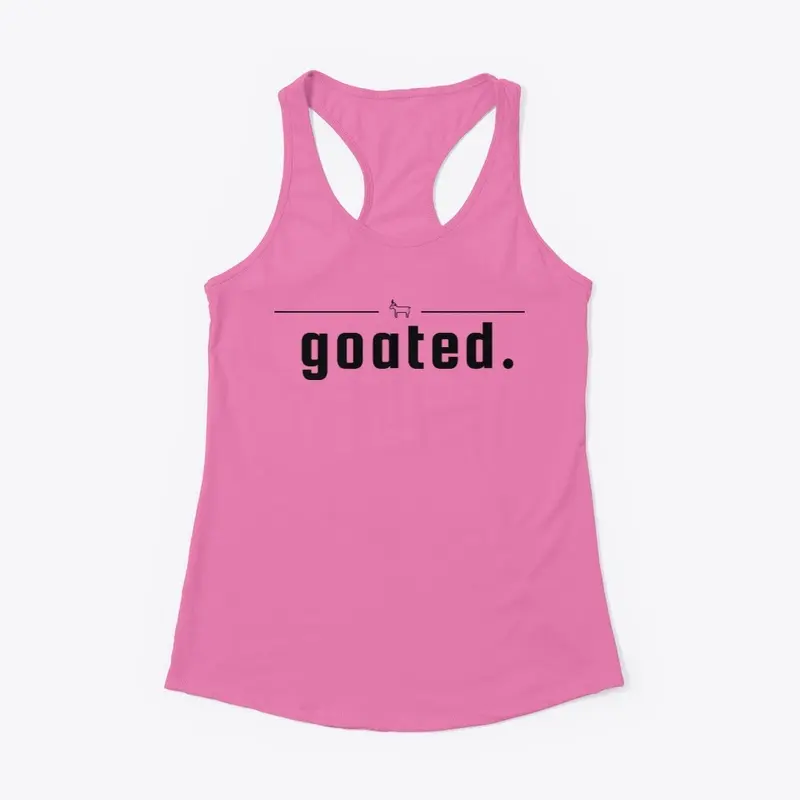 Goated Black Logo