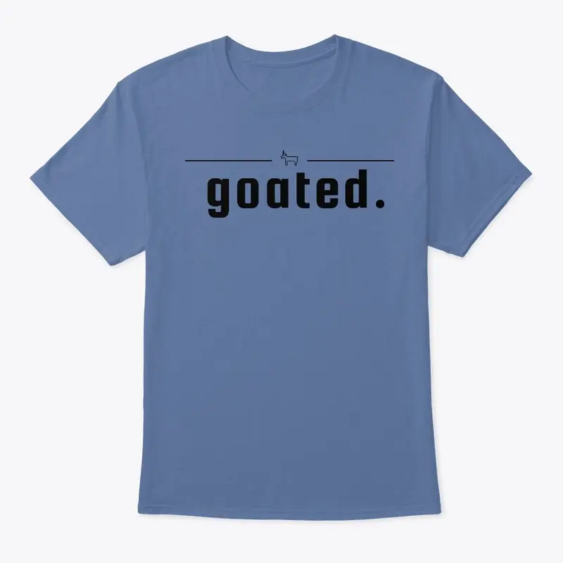 Goated Black Logo