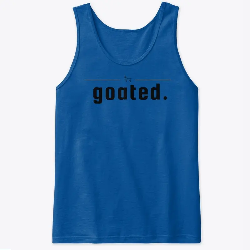 Goated Black Logo