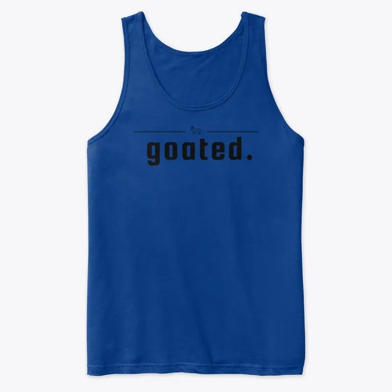 Goated Black Logo